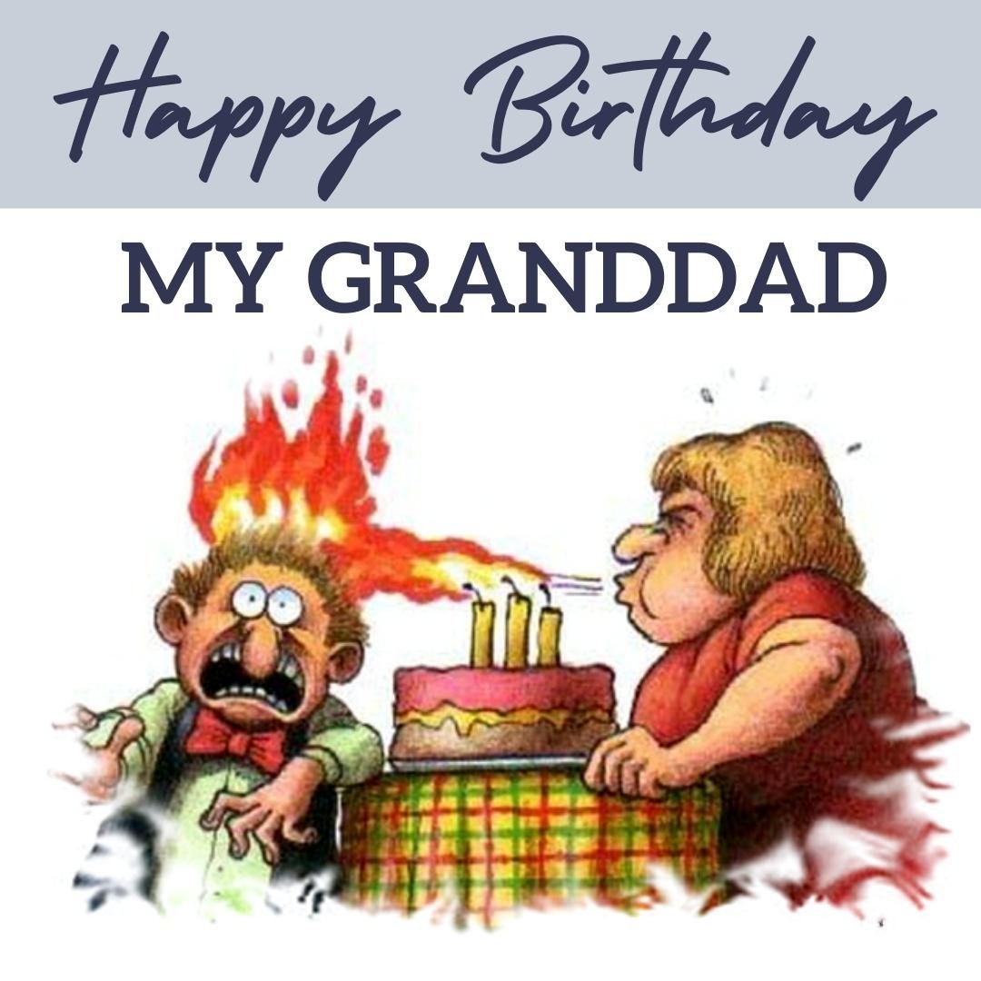Funny Birthday Ecard for Granddad