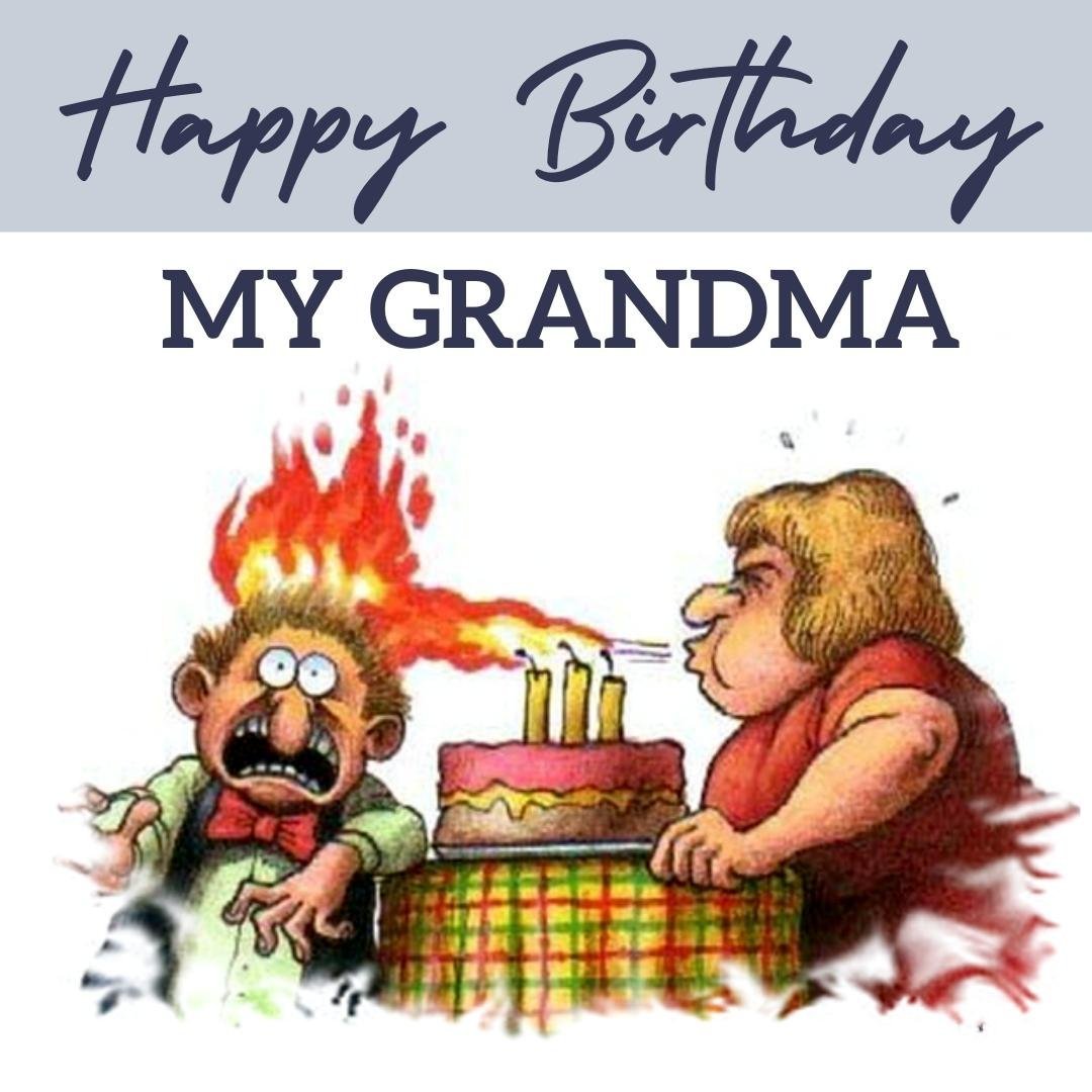 Funny Birthday Ecard for Grandma