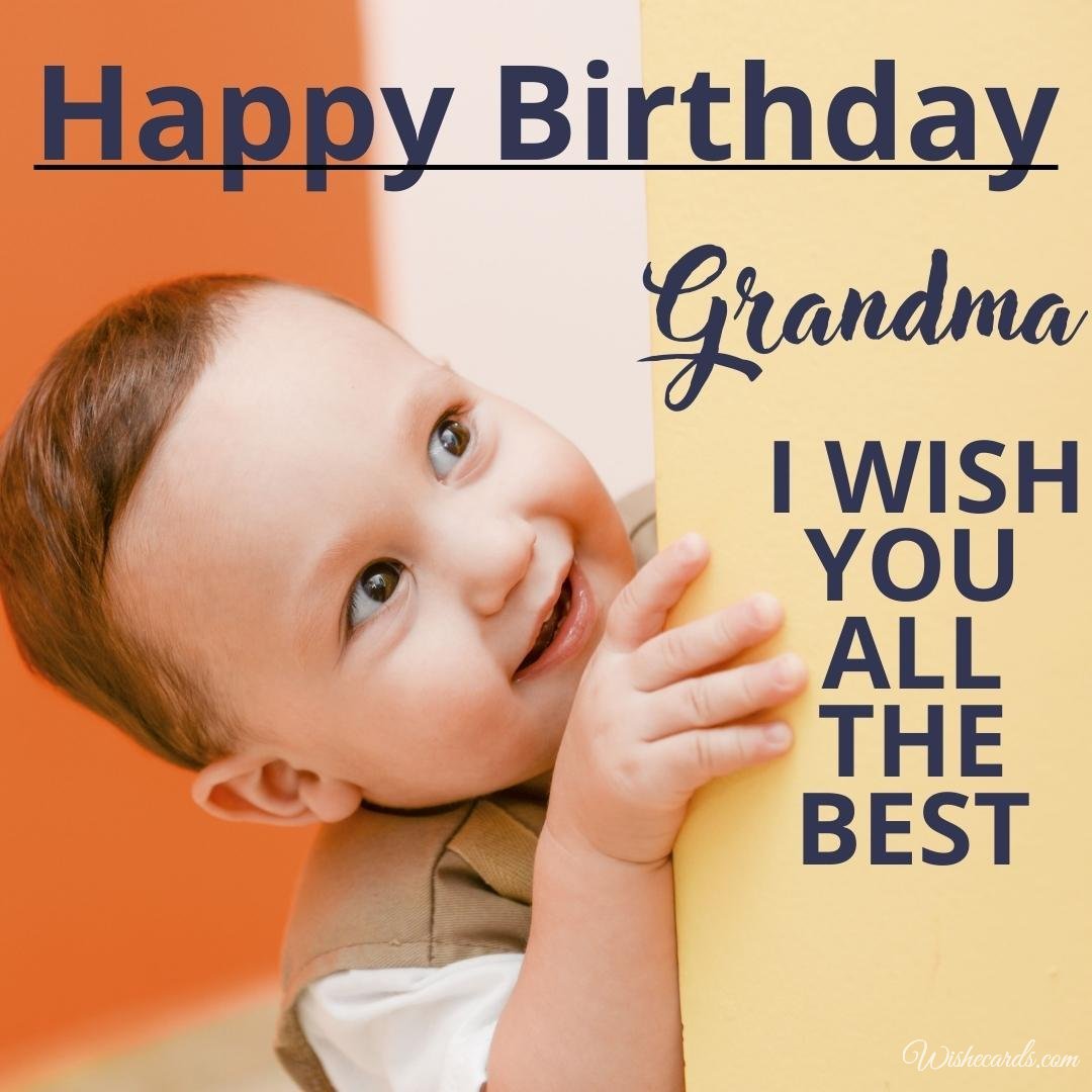 Funny Birthday Ecard For Grandmother