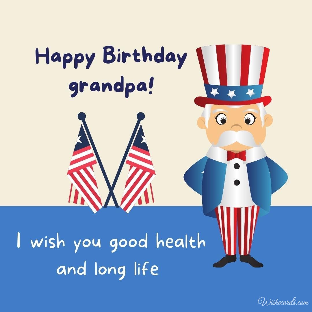 Funny Birthday Ecard for Grandpa