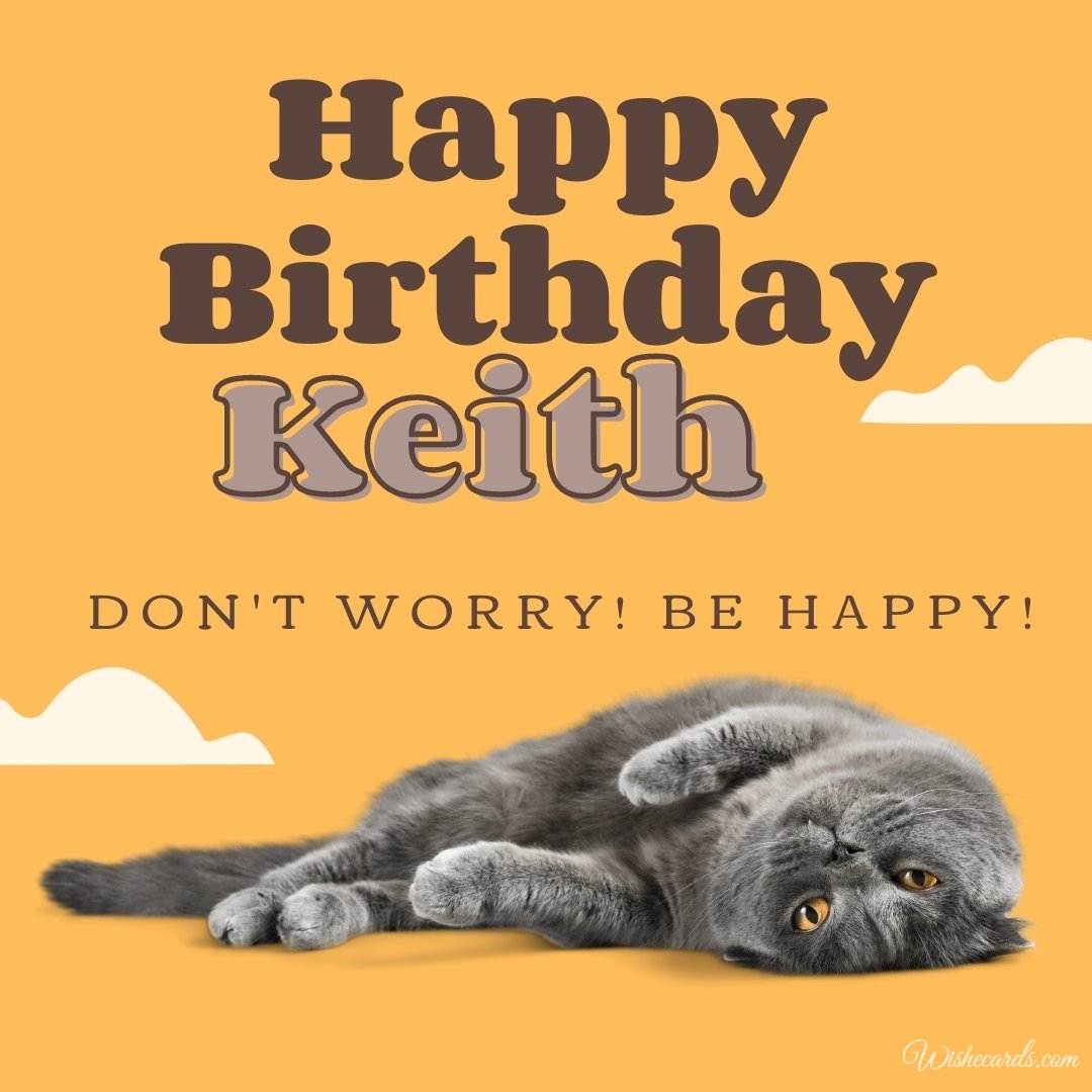 Funny Birthday Ecard For Keith