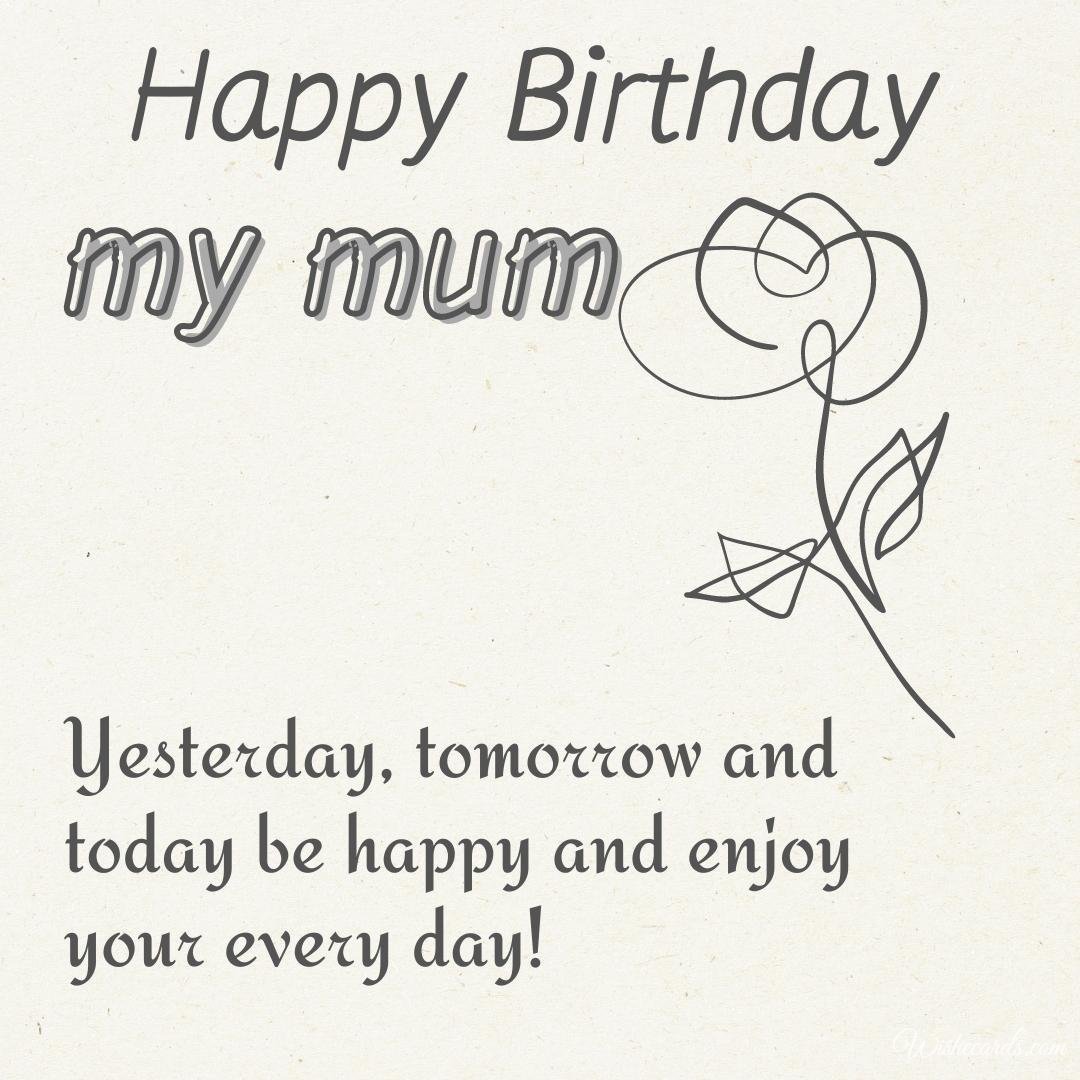 Funny Birthday Ecard For Mum