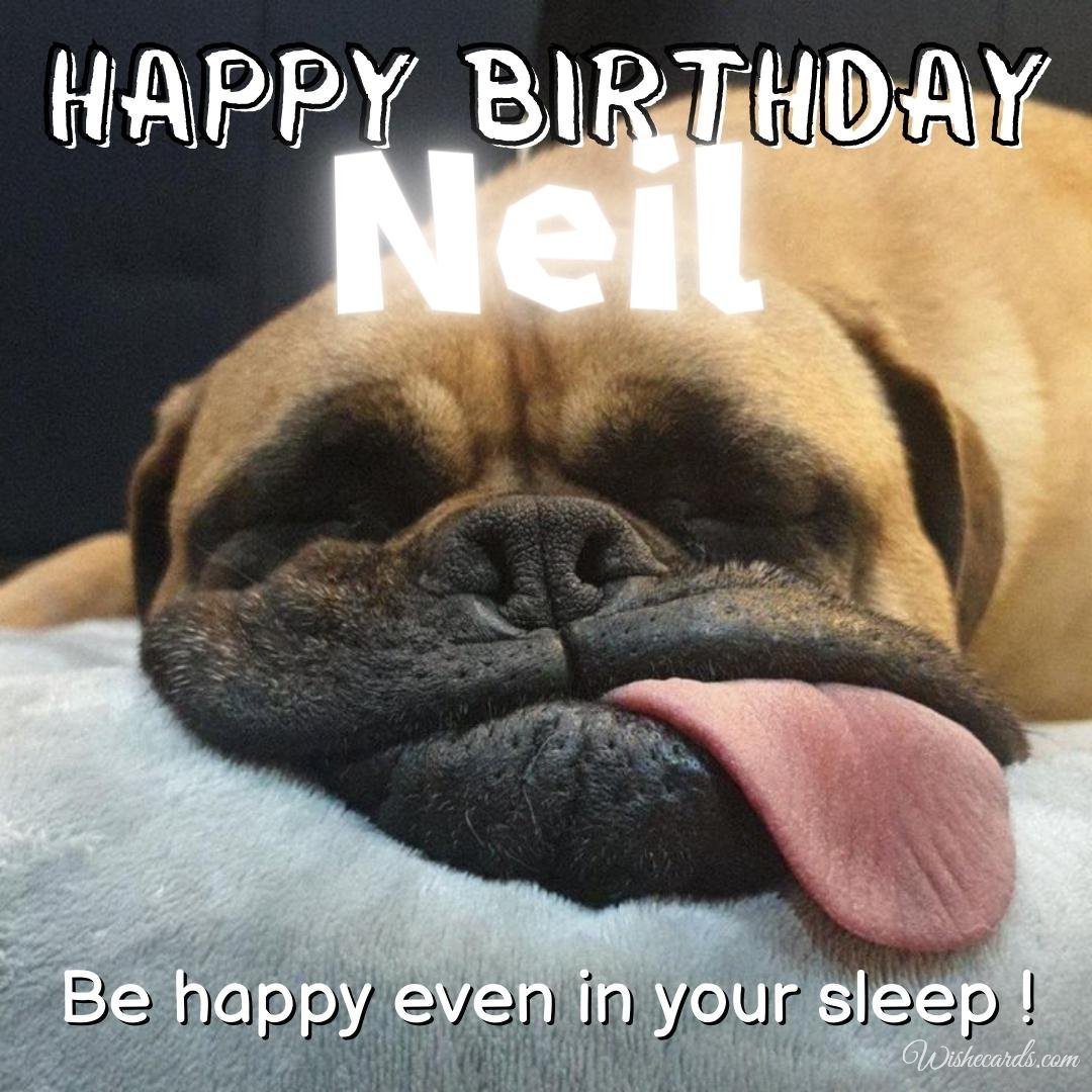 Funny Birthday Ecard For Neil