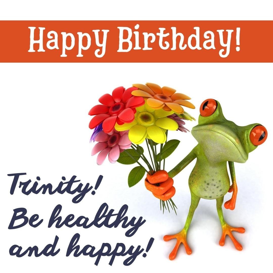 Funny Birthday Ecard For Trinity
