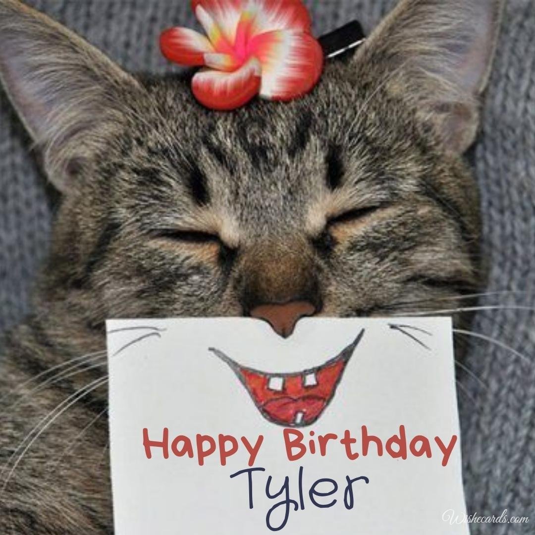 Funny Birthday Ecard For Tyler