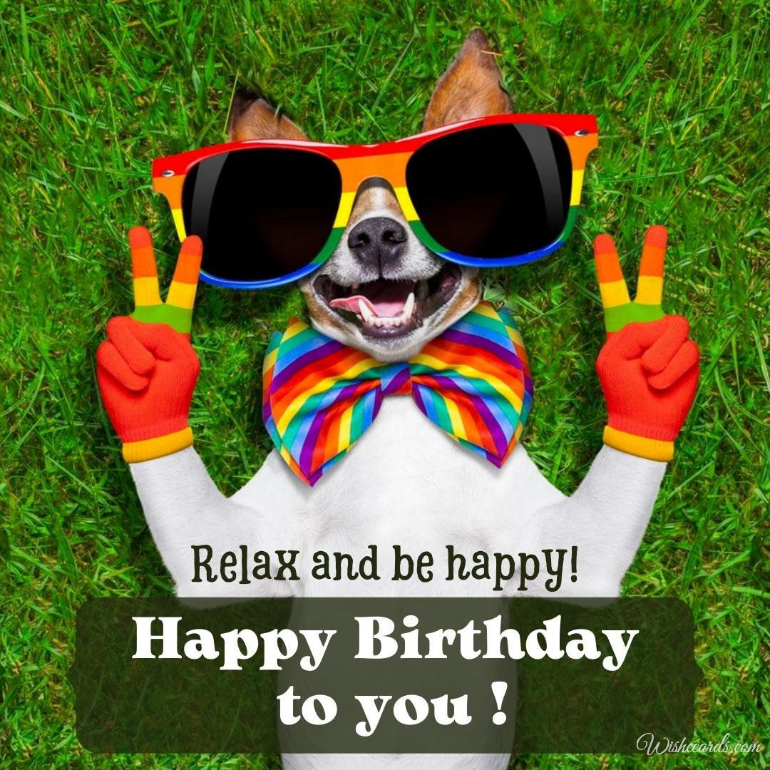 Funny Birthday Ecard with Dogs