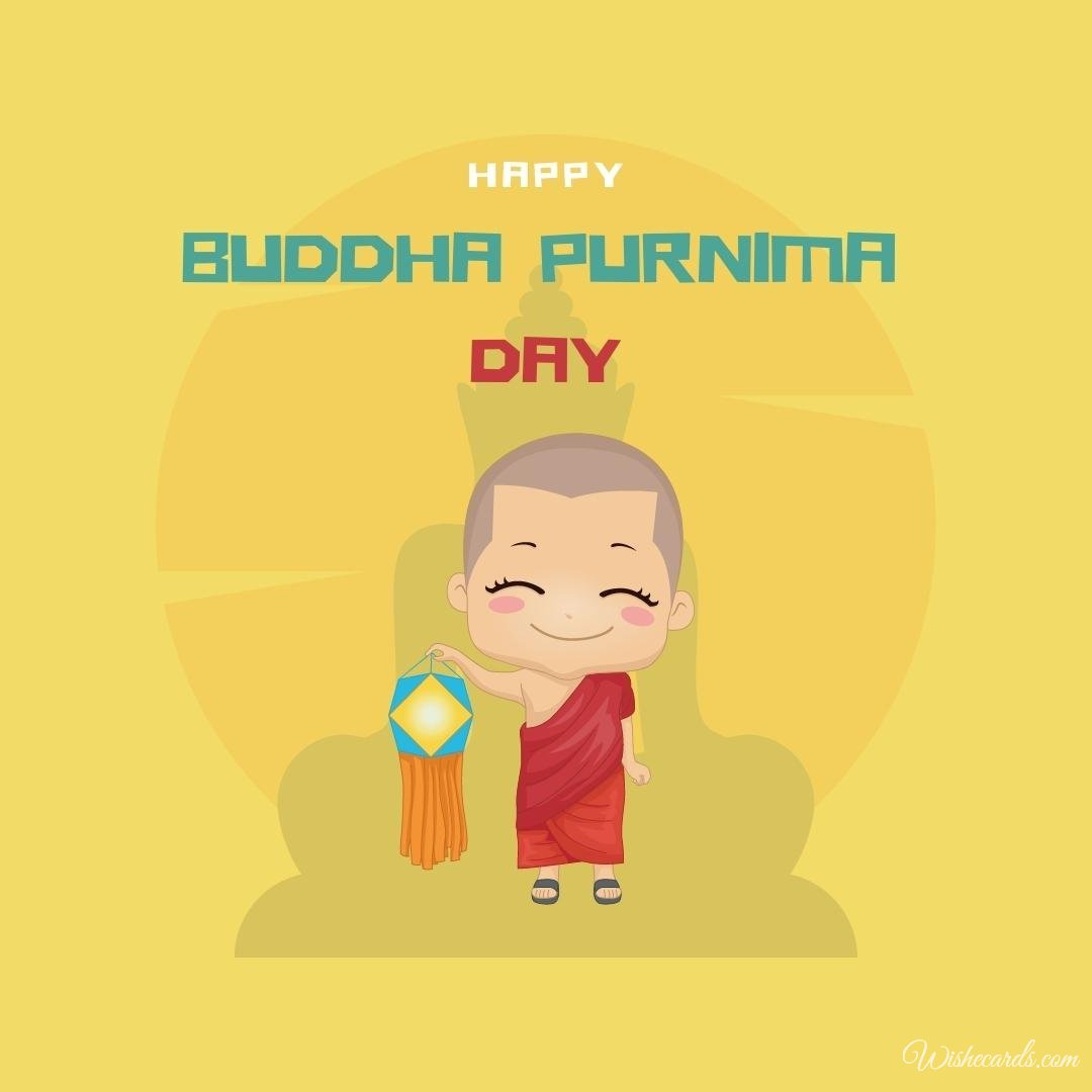 Funny Buddha Purnima Day Ecard