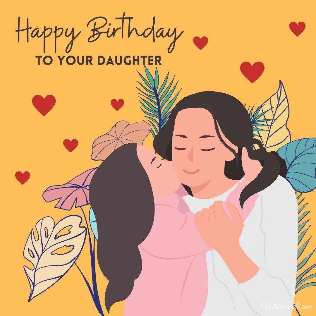 Funny Daughter Birthday Card For Girlfriend