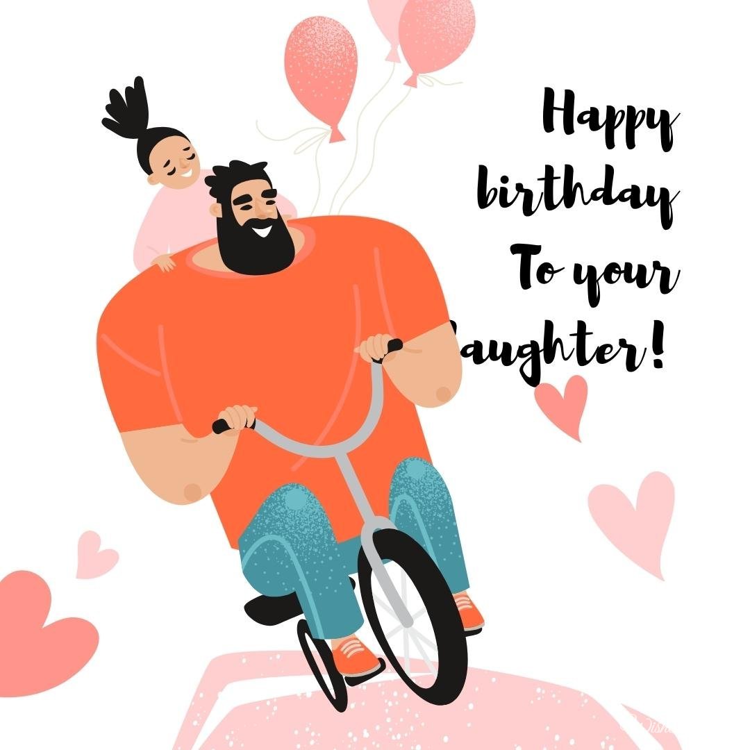 Funny Daughter Birthday Ecard For Husband