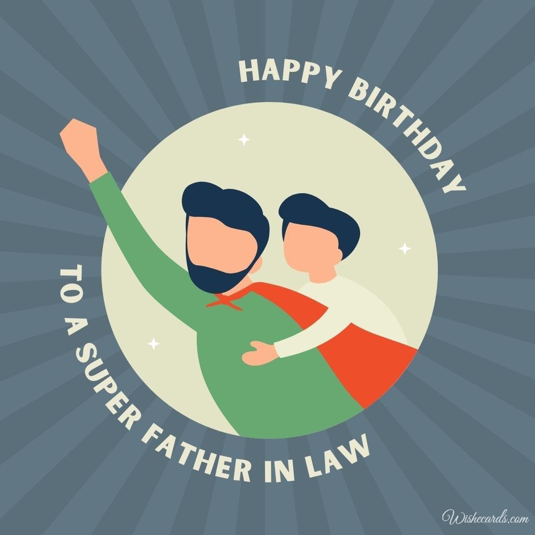 Funny Happy Birthday Ecard For Father In Law