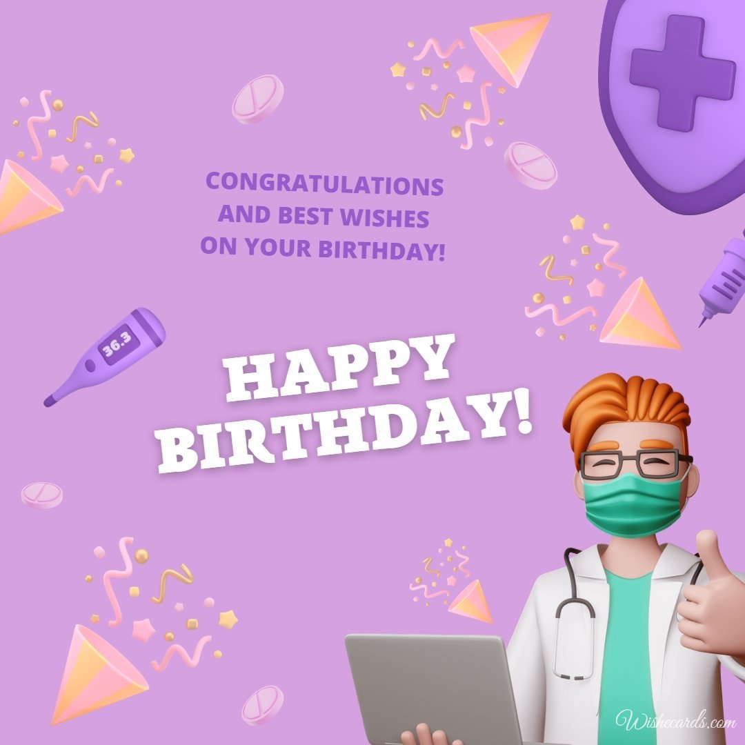 Funny Happy Birthday Ecard To Medic