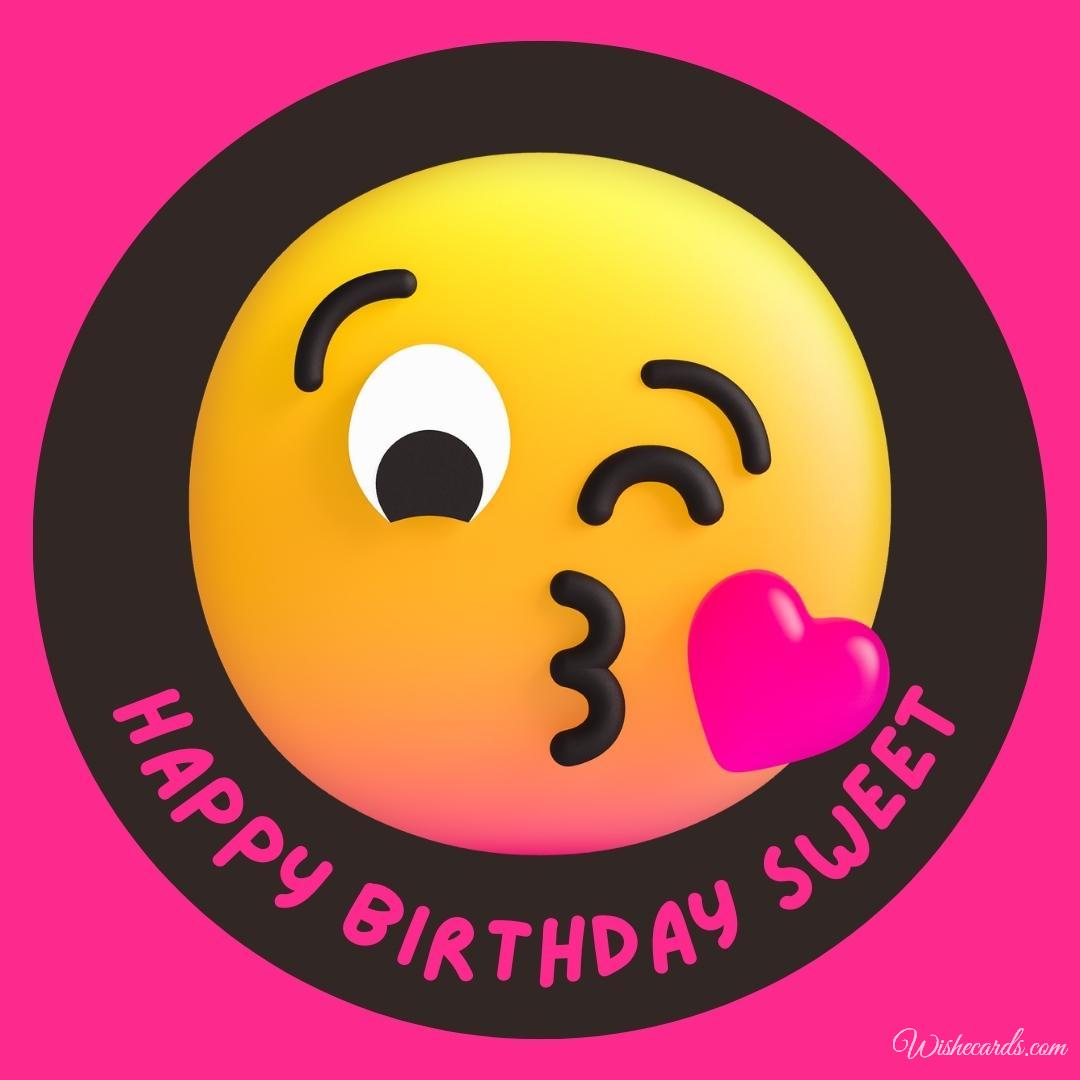 Funny Happy Birthday Emoji