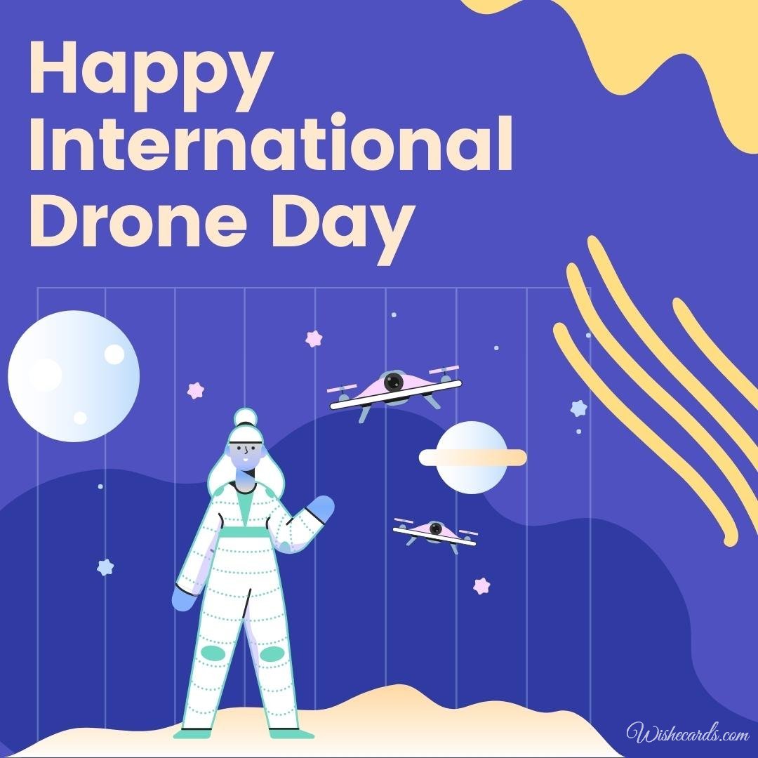Funny International Drone Day Ecard