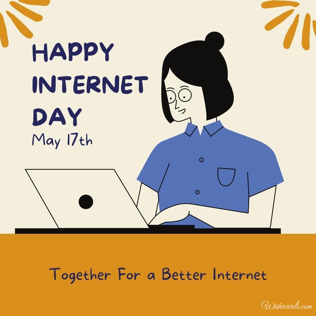 Funny International Internet Day Ecard