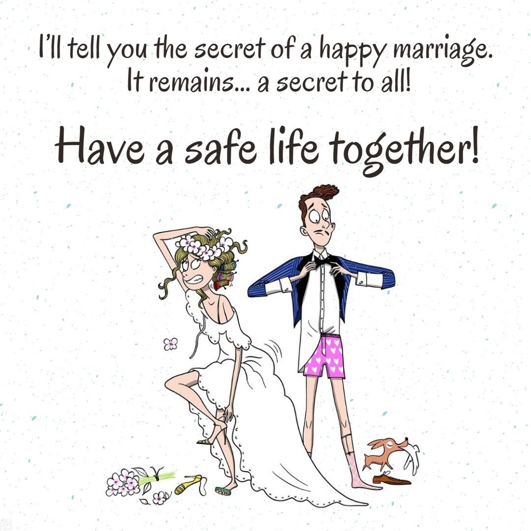Funny Marriage Greeting Card