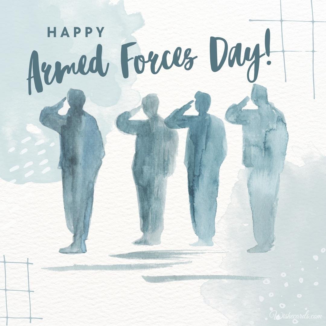 Funny National Armed Forces Day Ecard