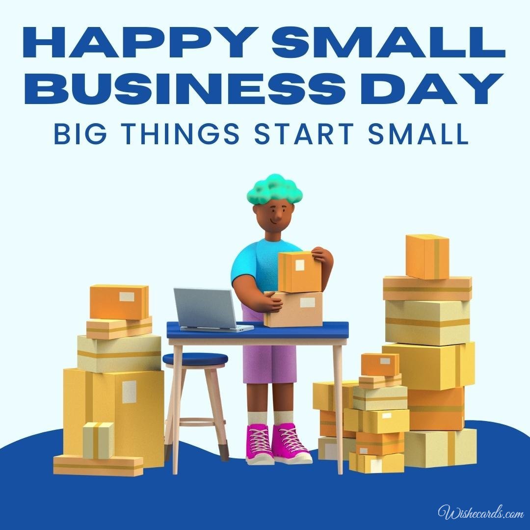 Funny National Small Business Day Ecard