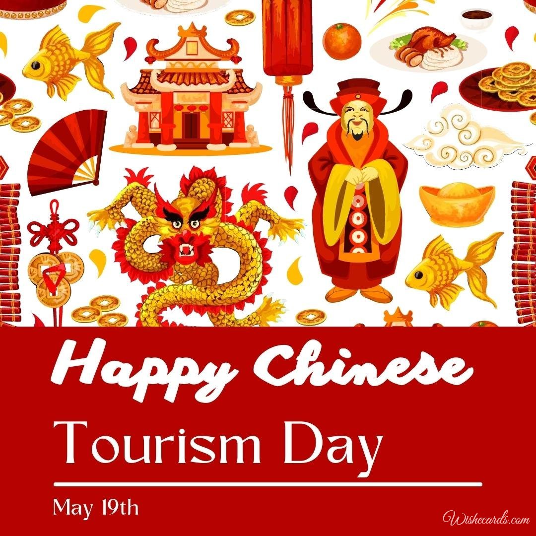 Funny National Tourism Day In China Ecard