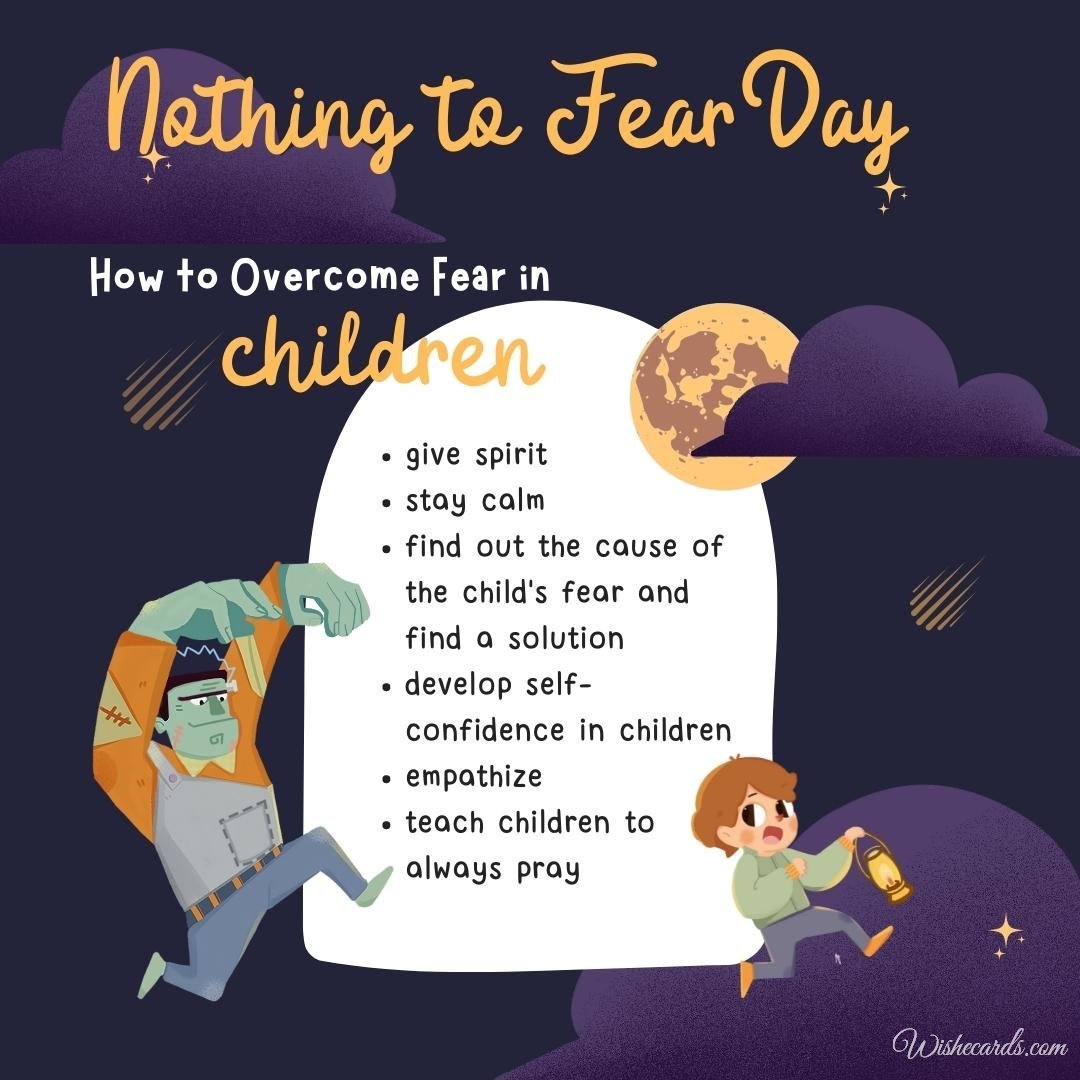 Top-10 Nothing to Fear Day Cards With Greetings