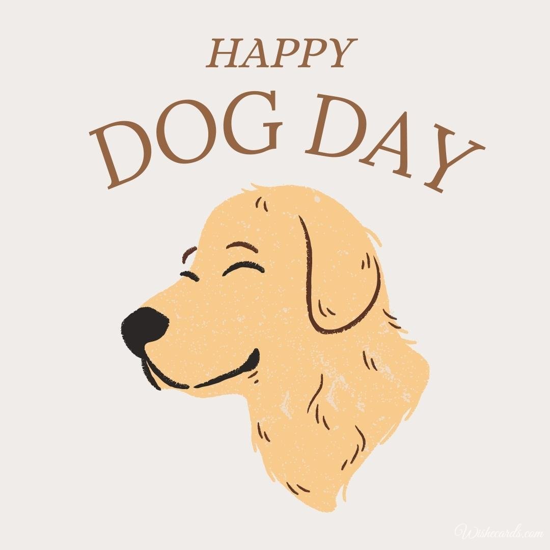 Funny Virtual National Dog Day Ecard