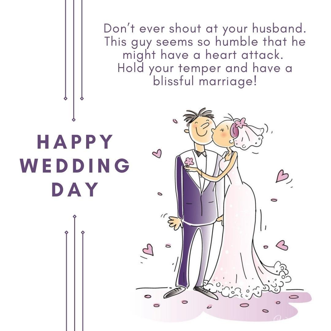 Funny Virtual Wedding Ecard For Bride