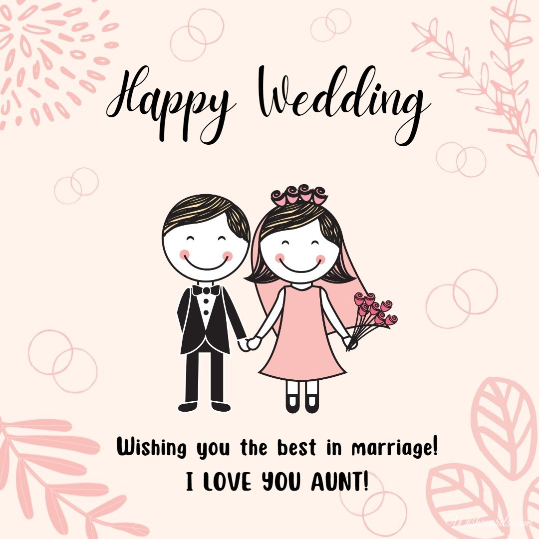 Funny Wedding Ecard For Aunt