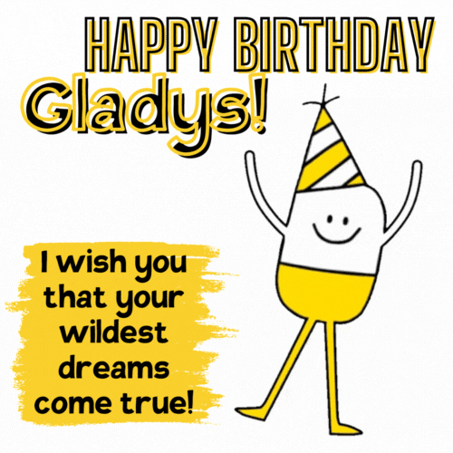 Gladys Happy Birthday