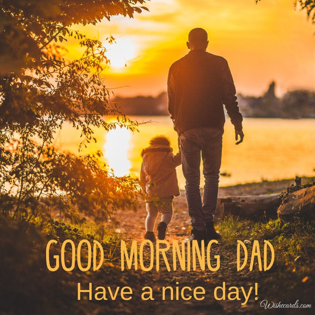 Good Morning Dad Image