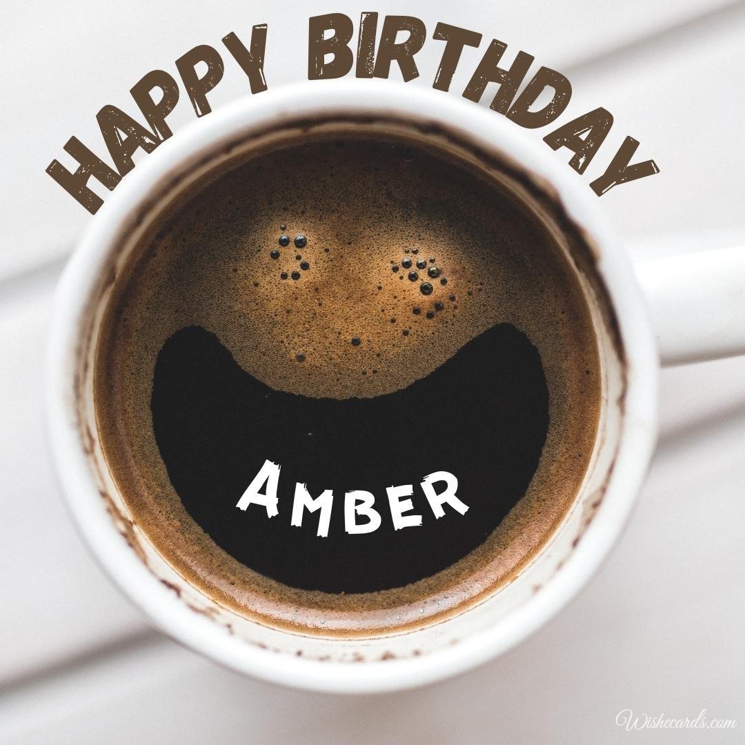 Happy Bday Ecard For Amber