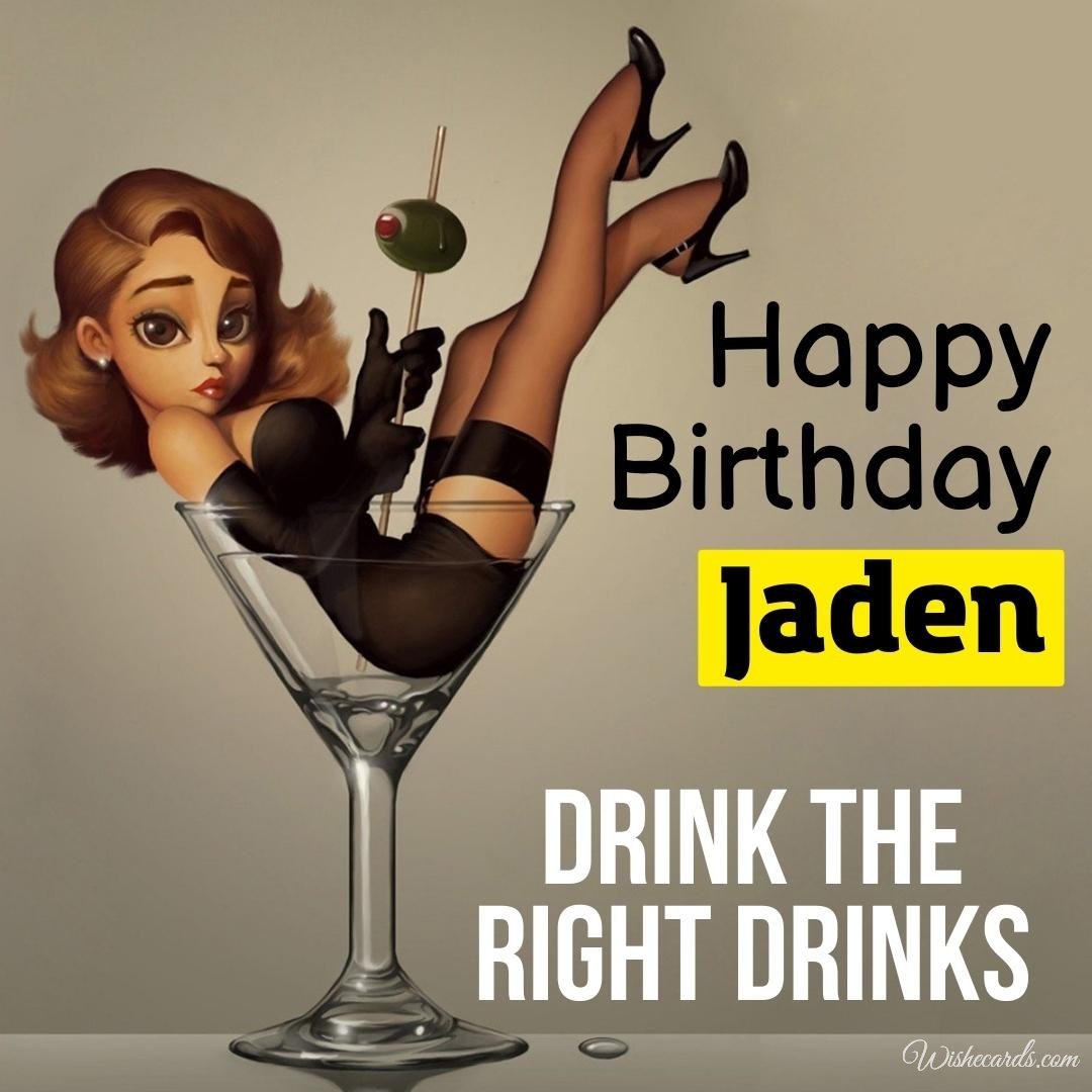 Happy Bday Ecard For Jaden
