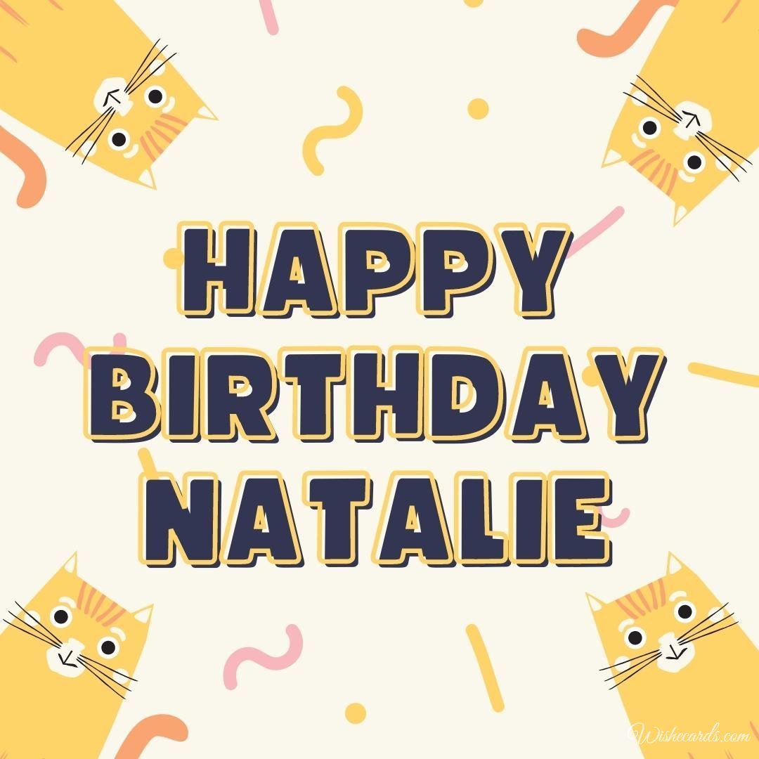 Happy Bday Ecard For Natalie