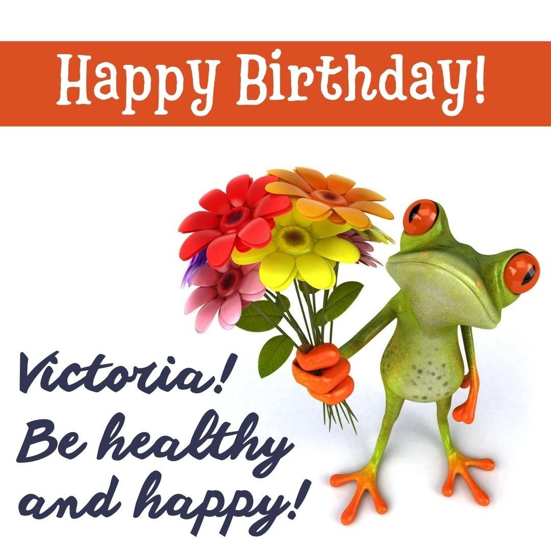 Happy Bday Ecard For Victoria