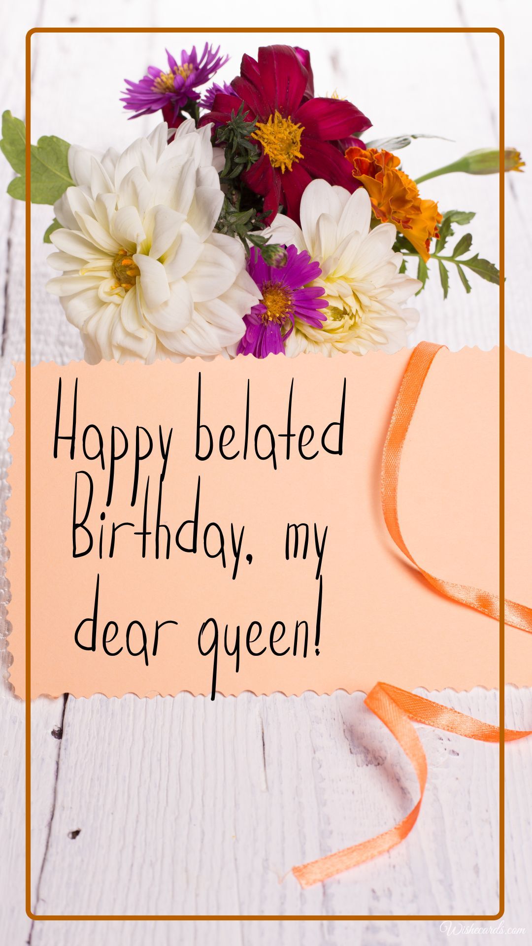 Happy Belated Birthday Queen Image