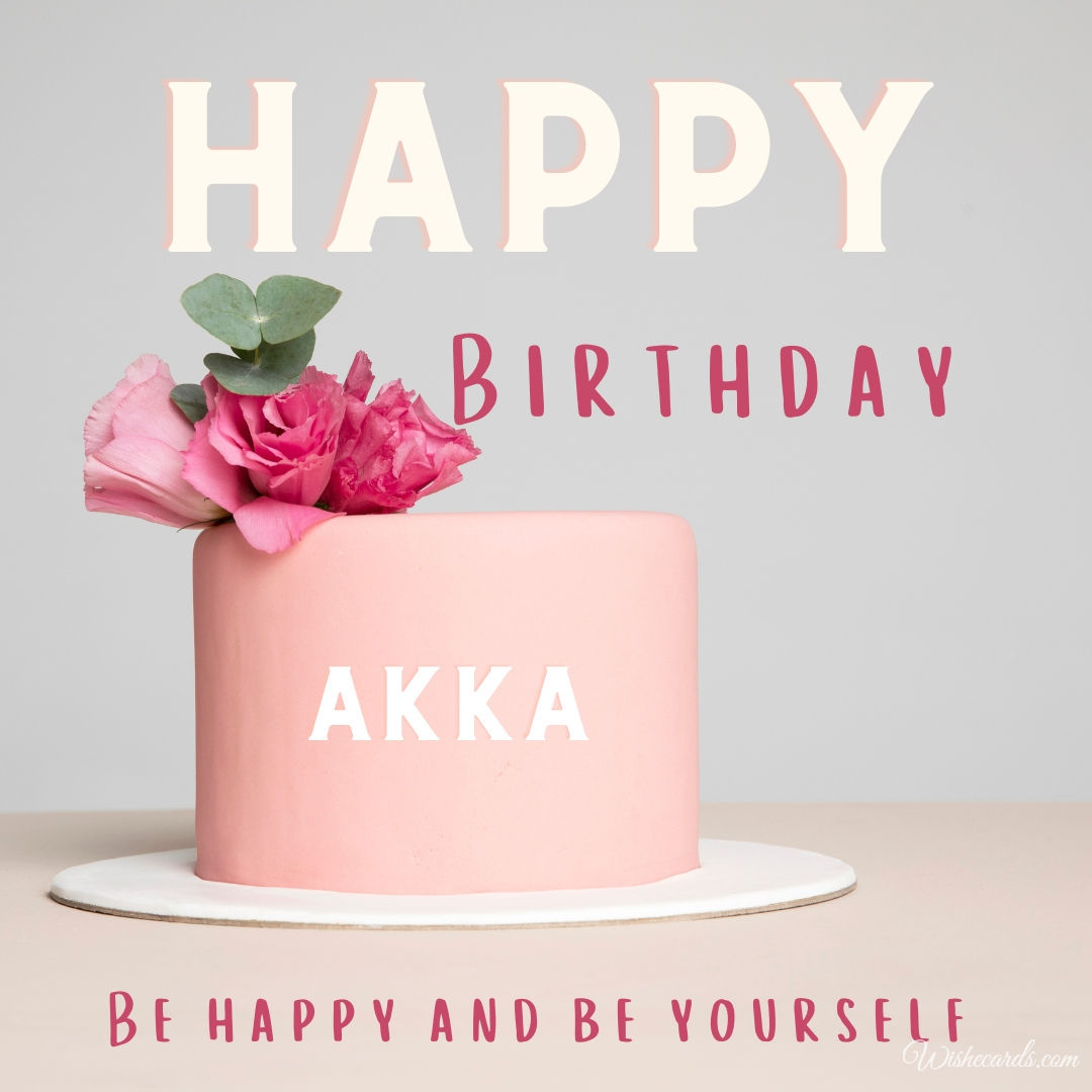 Happy Birthday Akka Photo