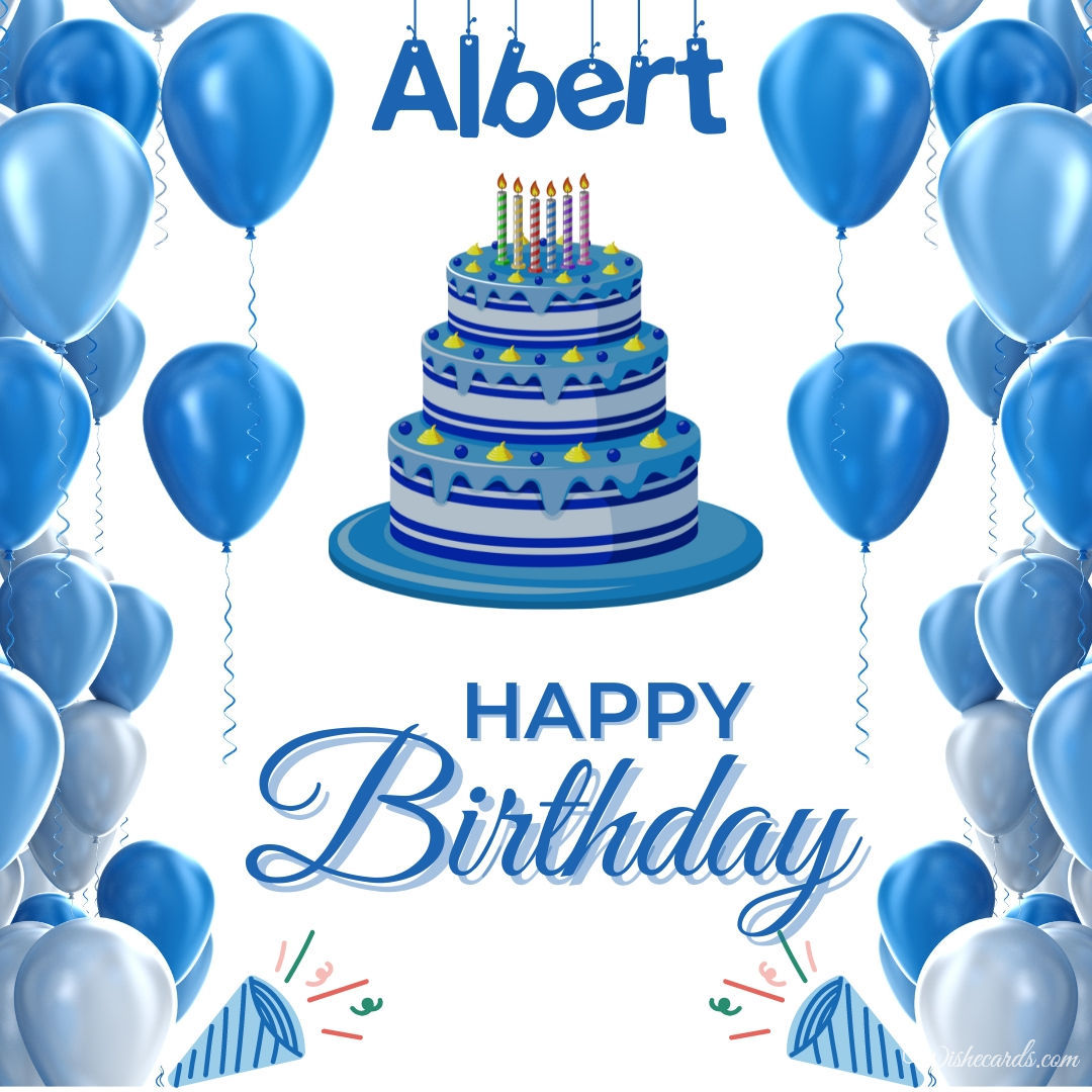 Happy Birthday Albert Cake