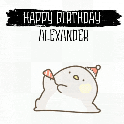 Happy Birthday Alexander