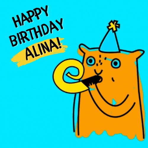 Happy Birthday Alina Gif