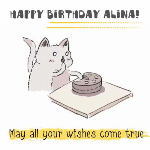 Happy Birthday Alina