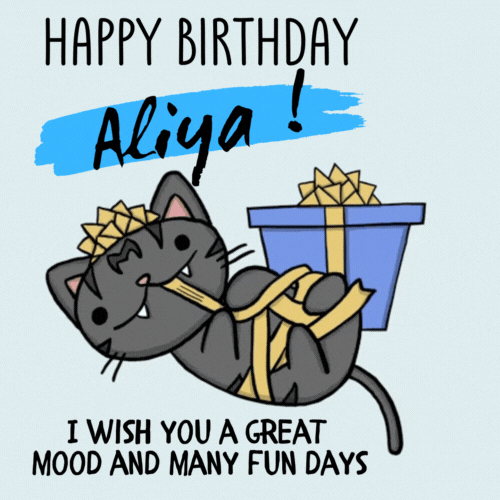 Happy Birthday Aliya Wish