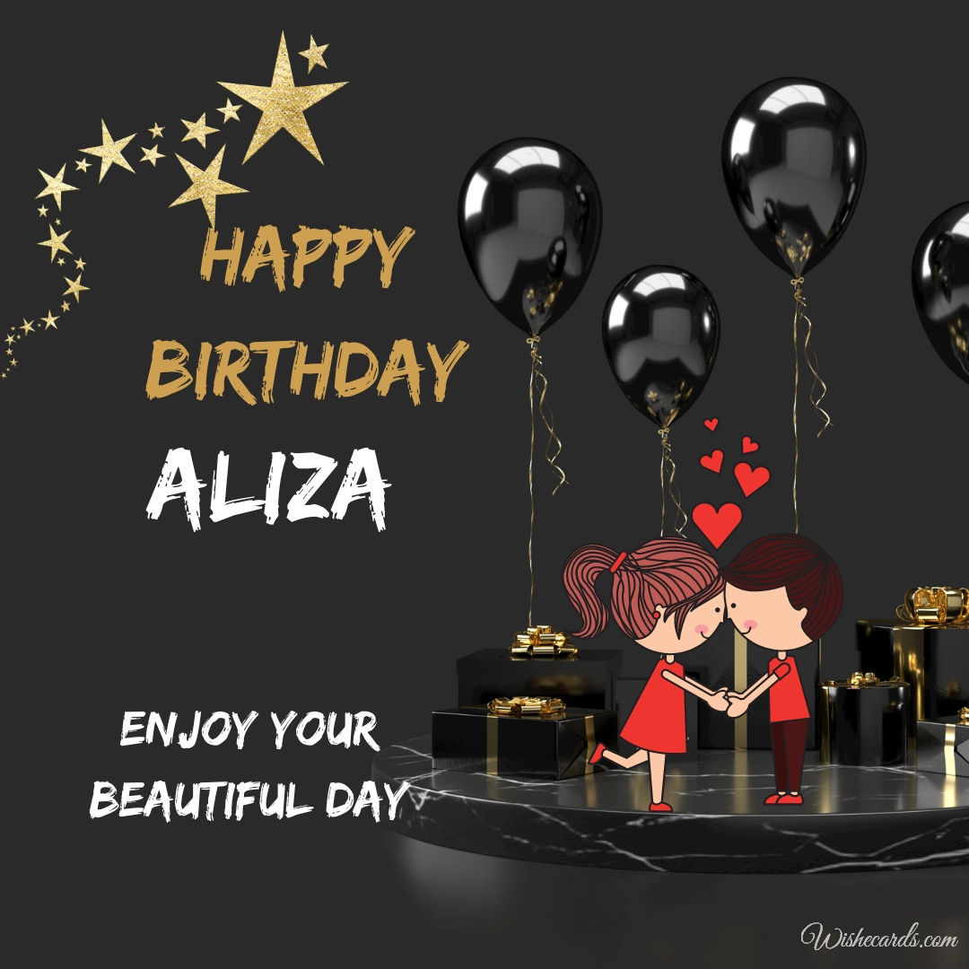 Happy Birthday Aliza Wish