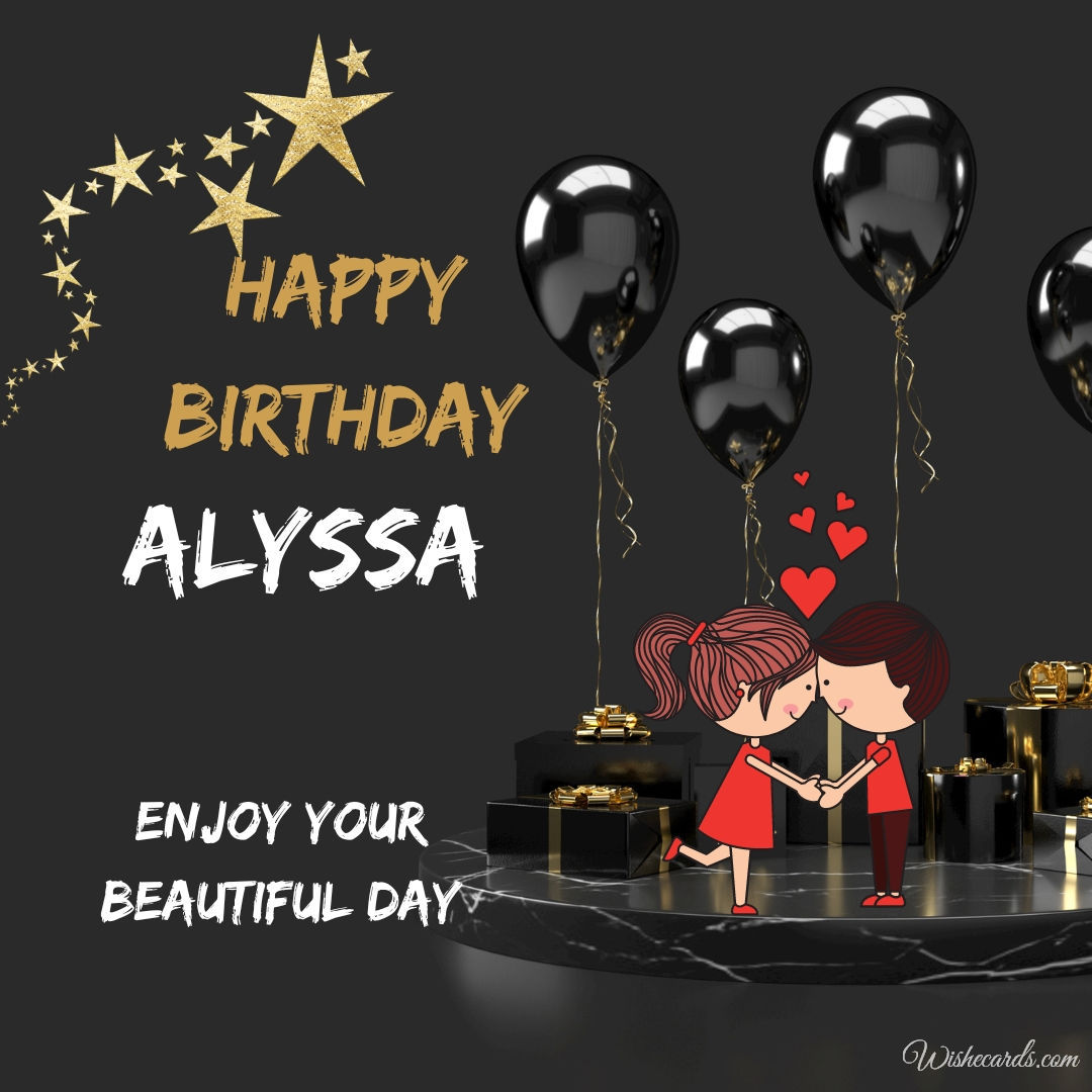 Happy Birthday Alyssa