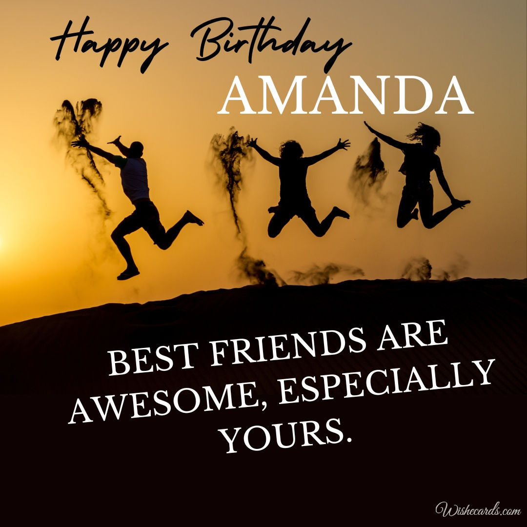 Happy Birthday Amanda Pic
