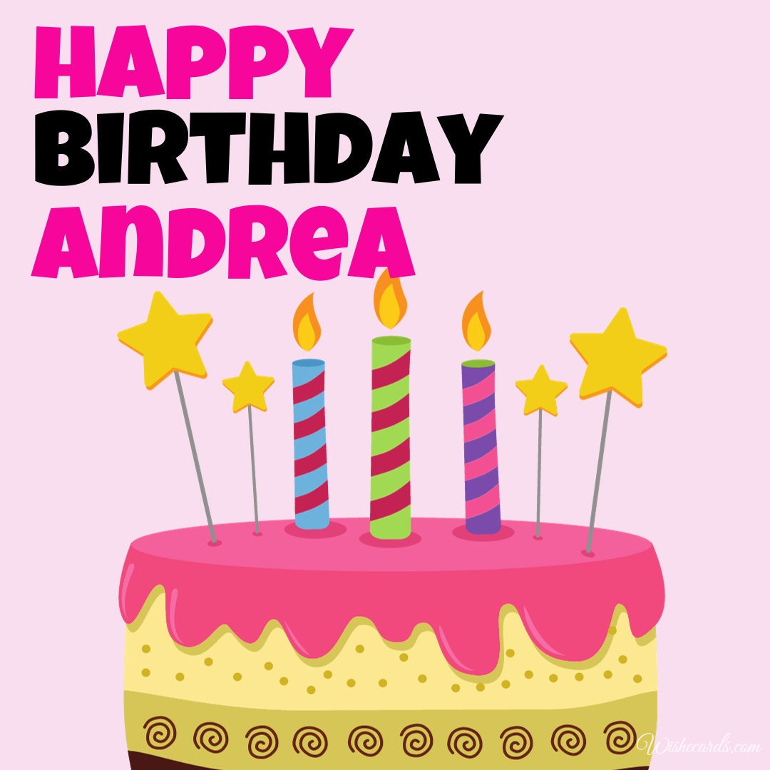 Happy Birthday Andrea Picture