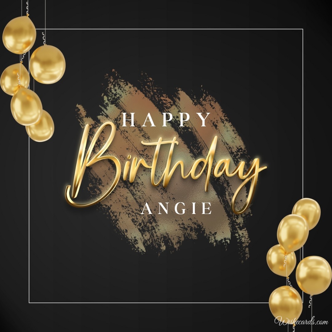 Happy Birthday Angie Image