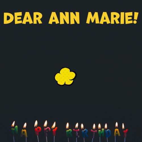 Happy Birthday Ann Marie