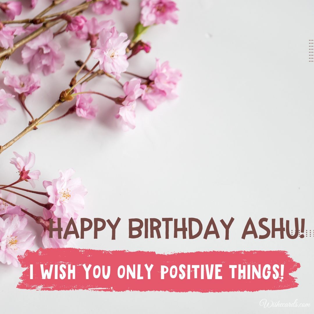 Happy Birthday Ashu Photo