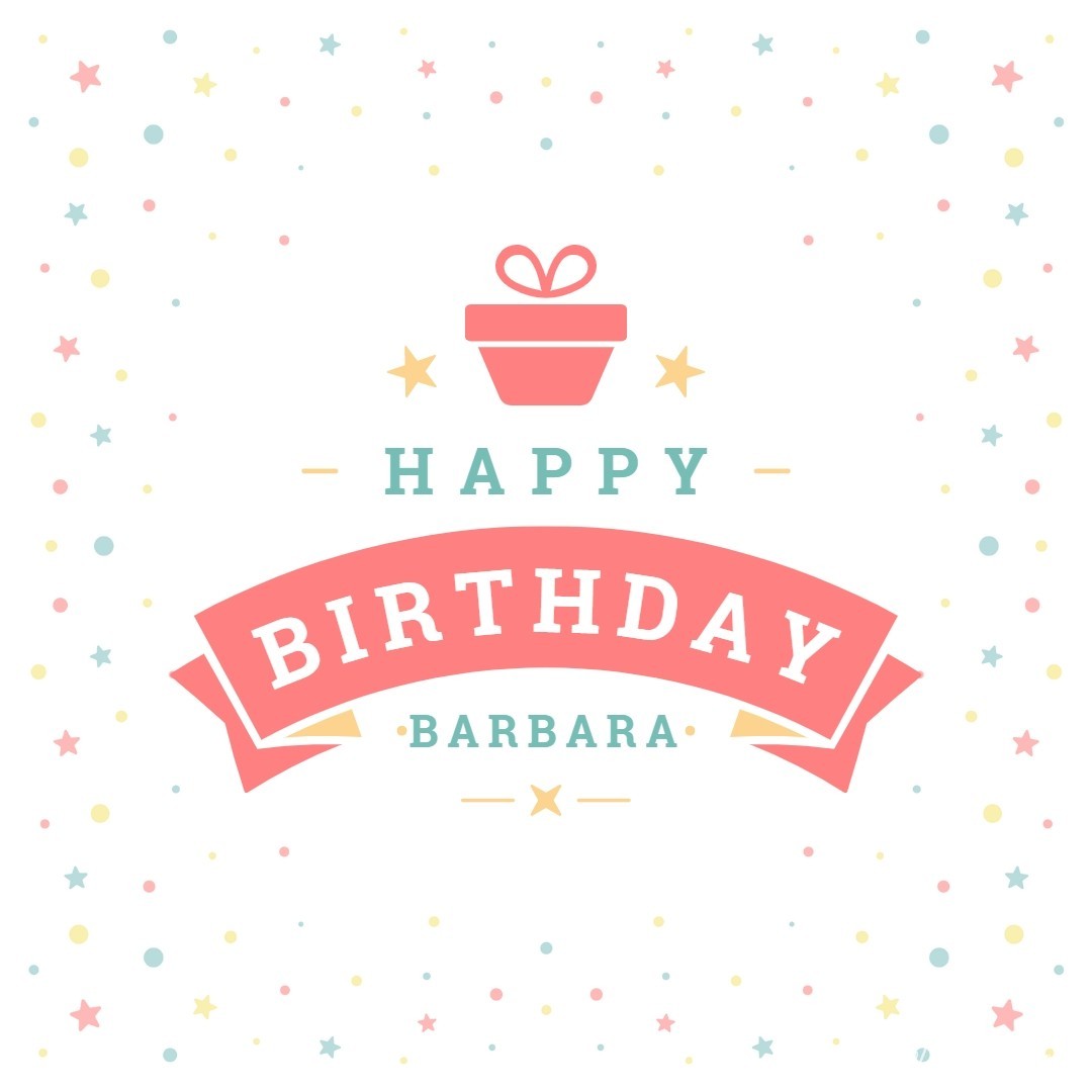 Happy Birthday Barbara Picture