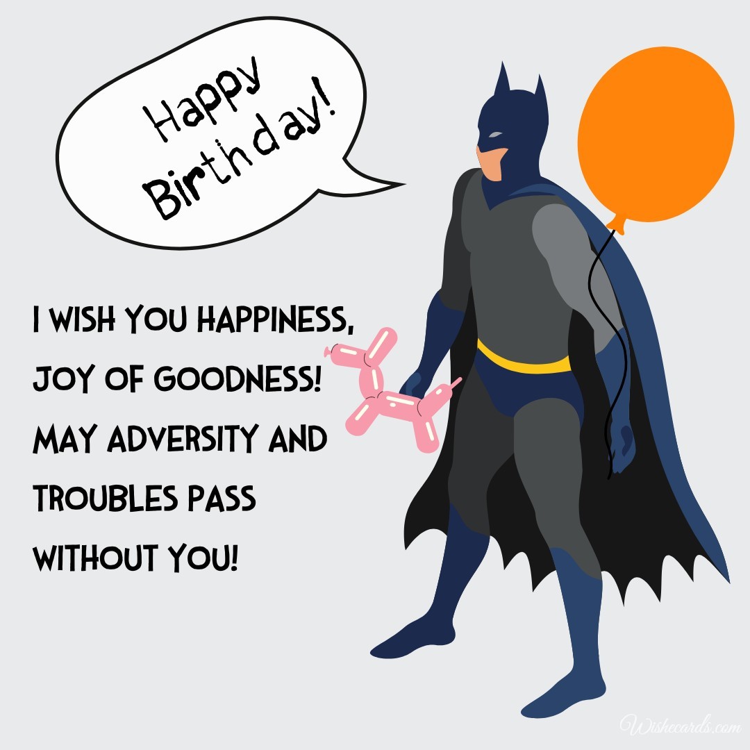Happy Birthday Batman Image