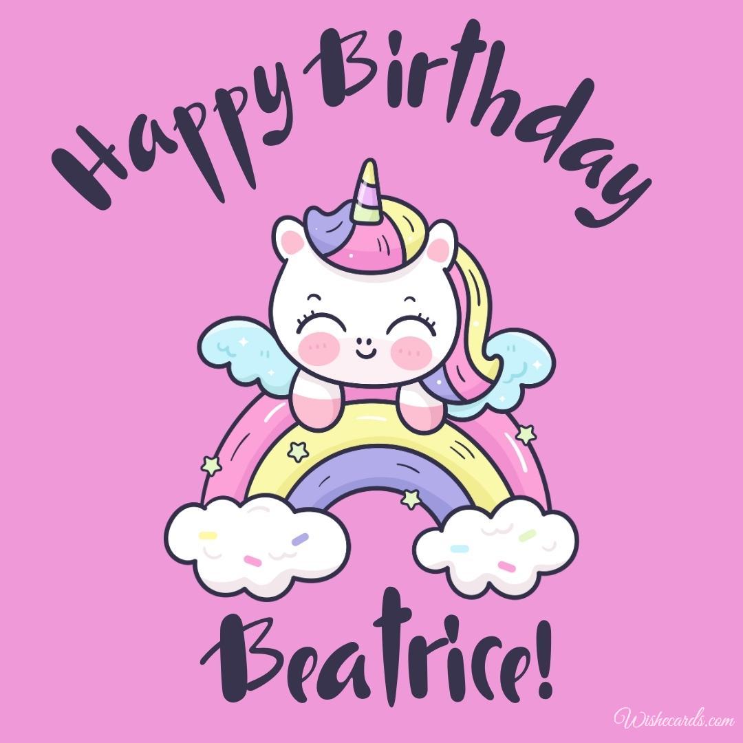 Happy Birthday Beatrice Image
