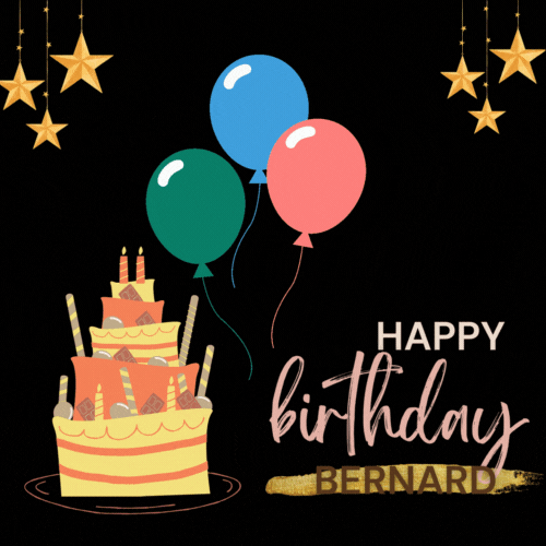 Happy Birthday Bernard